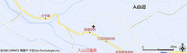 長野県松本市入山辺4450周辺の地図