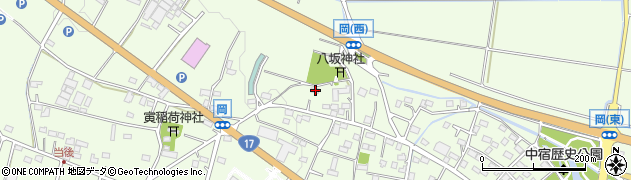 埼玉県深谷市岡3182周辺の地図