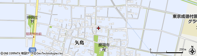 埼玉県深谷市矢島727周辺の地図