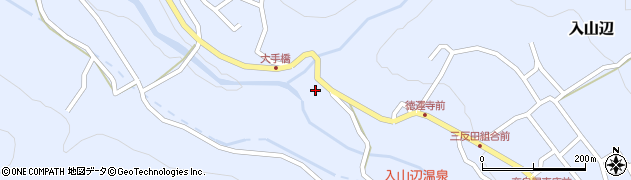 長野県松本市入山辺4424周辺の地図