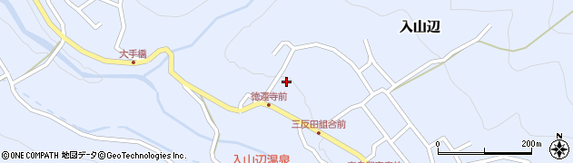 長野県松本市入山辺4451周辺の地図