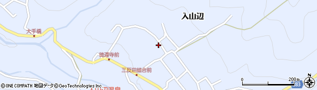 長野県松本市入山辺4567周辺の地図