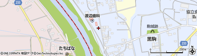 茨城県下妻市黒駒9周辺の地図