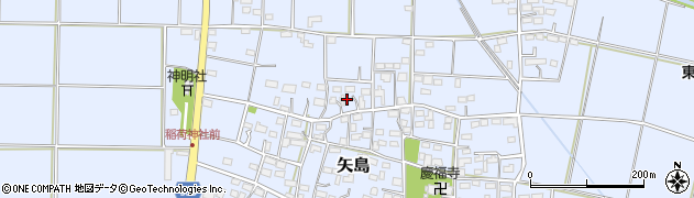 埼玉県深谷市矢島717周辺の地図
