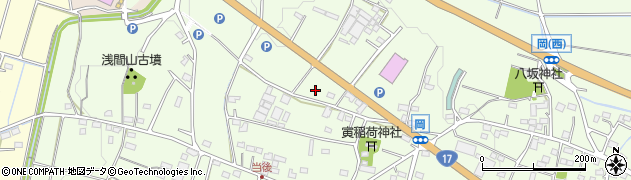 埼玉県深谷市岡1639周辺の地図