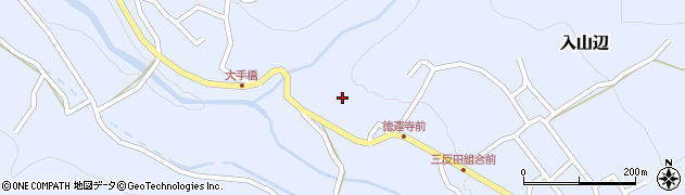 長野県松本市入山辺4490周辺の地図