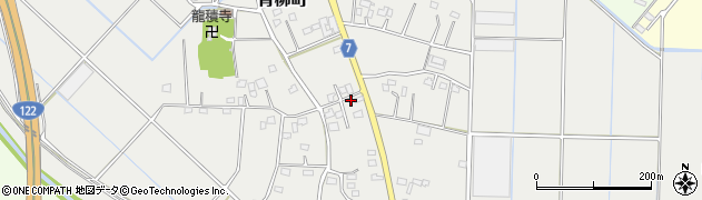 群馬県館林市青柳町377周辺の地図