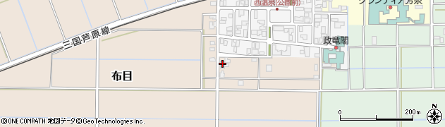 福井県あわら市布目6周辺の地図