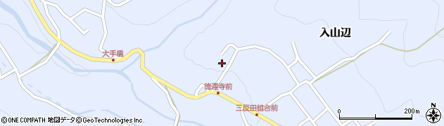 長野県松本市入山辺4458周辺の地図