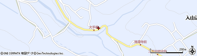 長野県松本市入山辺2546周辺の地図