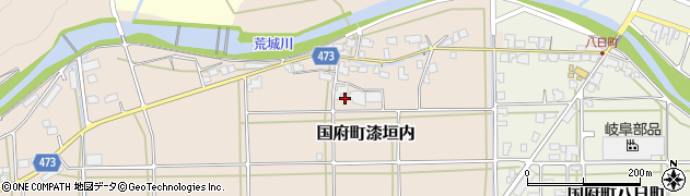 岐阜県高山市国府町漆垣内周辺の地図