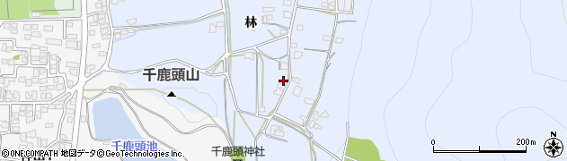 長野県松本市里山辺林5128周辺の地図