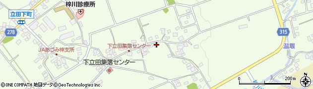 長野県松本市梓川梓1718周辺の地図
