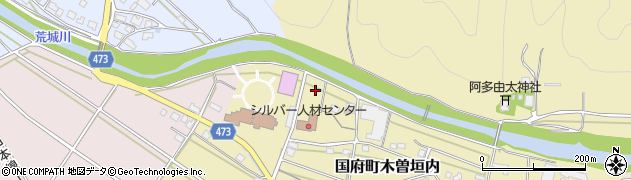 岐阜県高山市国府町木曽垣内周辺の地図