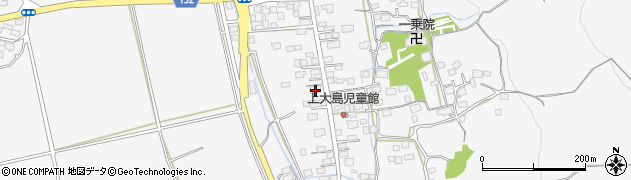 茨城県つくば市上大島1027周辺の地図