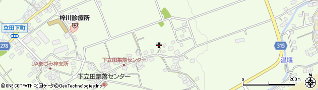 長野県松本市梓川梓1910周辺の地図