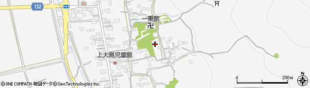 茨城県つくば市上大島2613周辺の地図