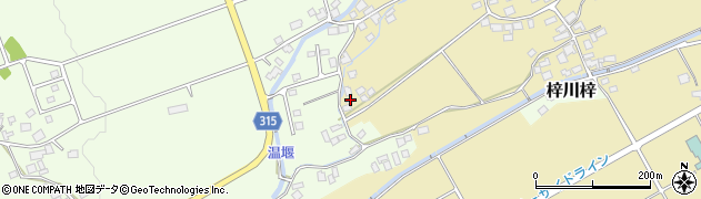 長野県松本市梓川倭1465周辺の地図