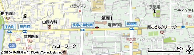 株式会社エイブルデザイン松本支社周辺の地図