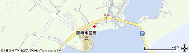 島根県隠岐郡隠岐の島町東郷榎本周辺の地図
