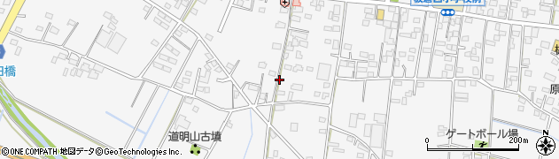 群馬県板倉町（邑楽郡）岩田周辺の地図