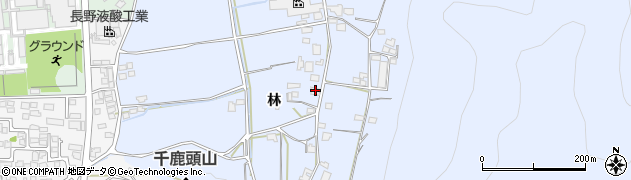 長野県松本市里山辺林5092周辺の地図