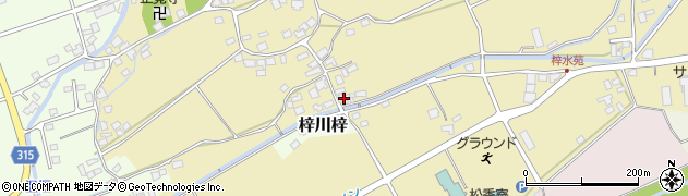 長野県松本市梓川倭1582周辺の地図