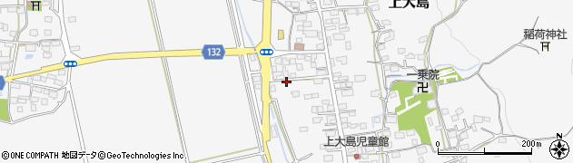 茨城県つくば市上大島1033周辺の地図