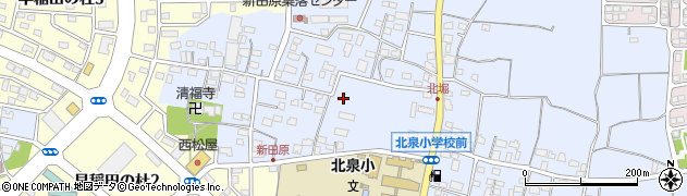 埼玉県本庄市北堀周辺の地図