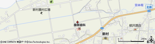 長野県松本市新村（北新西）周辺の地図