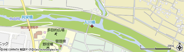 入川橋周辺の地図