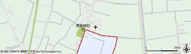 茨城県結城市東茂呂961周辺の地図