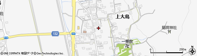 茨城県つくば市上大島961周辺の地図