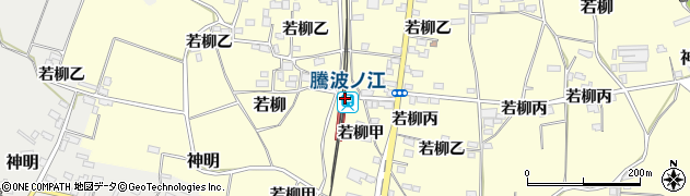 茨城県下妻市周辺の地図