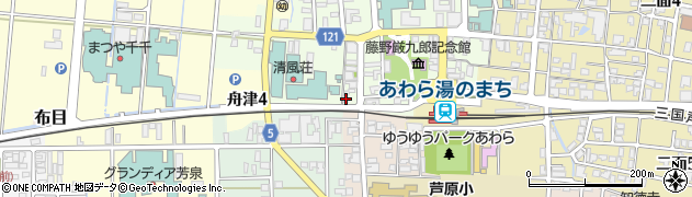 Ｊネットレンタカーあわら湯のまち駅前店周辺の地図