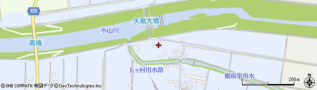埼玉県深谷市矢島1289周辺の地図