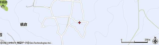 長野県松本市入山辺橋倉296周辺の地図