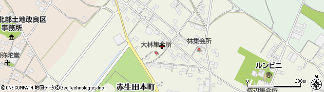亀田指圧治療院周辺の地図