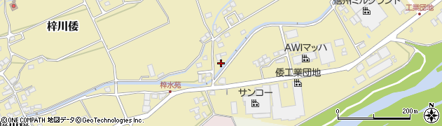 長野県松本市梓川倭1668周辺の地図