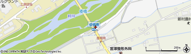 倭橋南周辺の地図