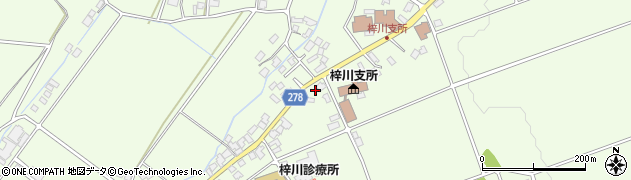 長野県松本市梓川梓2311周辺の地図