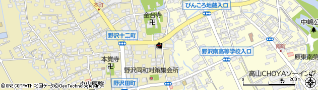 ＥＮＥＯＳ　Ｄｒ．Ｄｒｉｖｅ野沢店周辺の地図