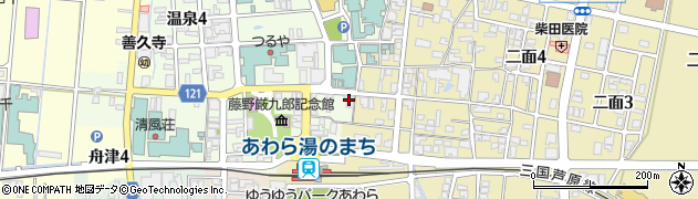 北陸銀行芦原支店周辺の地図