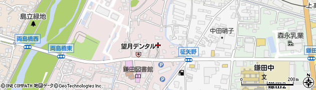 オリックスレンタカー松本店周辺の地図