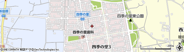 埼玉県本庄市四季の里周辺の地図