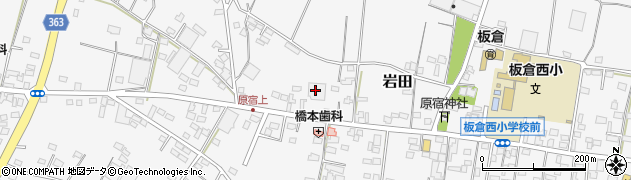 しんしん板倉店周辺の地図
