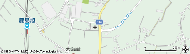 茨城県鉾田市造谷1381周辺の地図