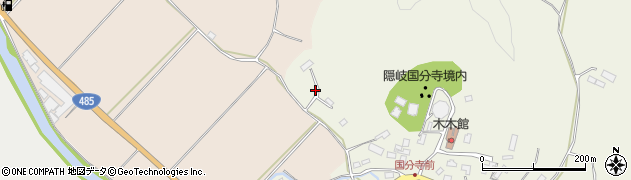 島根県隠岐郡隠岐の島町池田船ケ谷周辺の地図