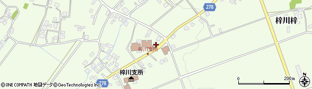 長野県松本市梓川梓2283周辺の地図
