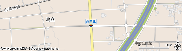 永田北周辺の地図